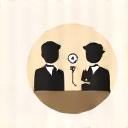 Icon representing a one-on-one meeting.